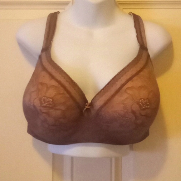 Cacique Taupe Lightly Lined Balconet Bra- 46DD - Picture 13 of 13